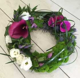 Contemporary Looped Wreath