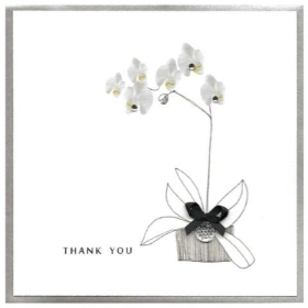 Thank You Card (Orchid)