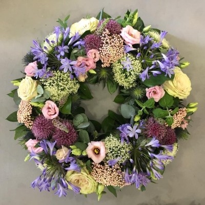 Contemporary Garden Wreath