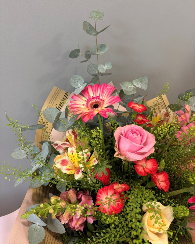 Strawberries & Cream Bouquet