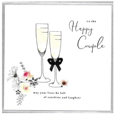 Wedding Card to the happy couple