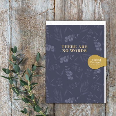There Are No Words sentiment card