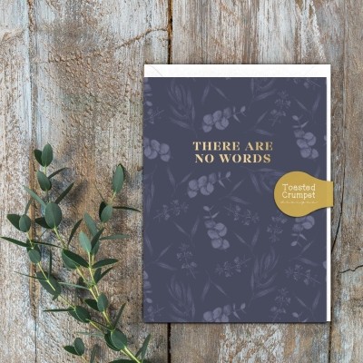 There Are No Words sentiment card