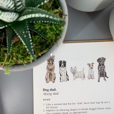 Dog Dad Card