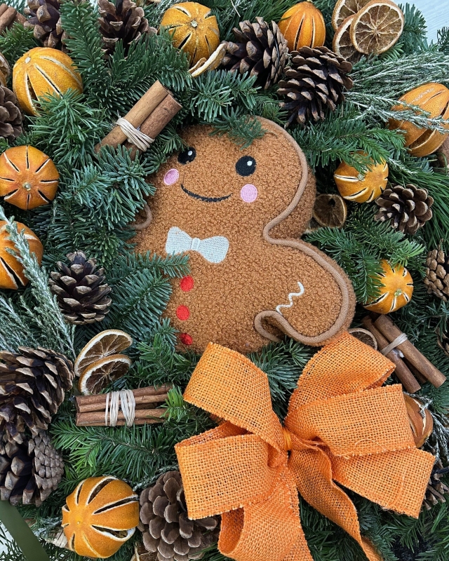 Gingerbread Man Cushion