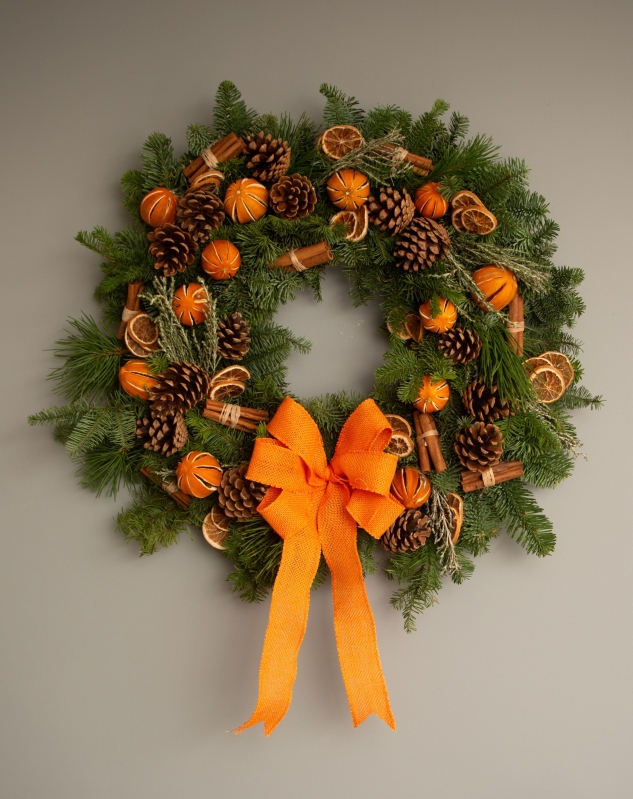 Orange Grove Wreath