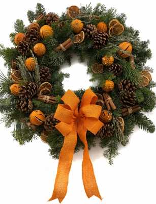 Orange Grove Wreath