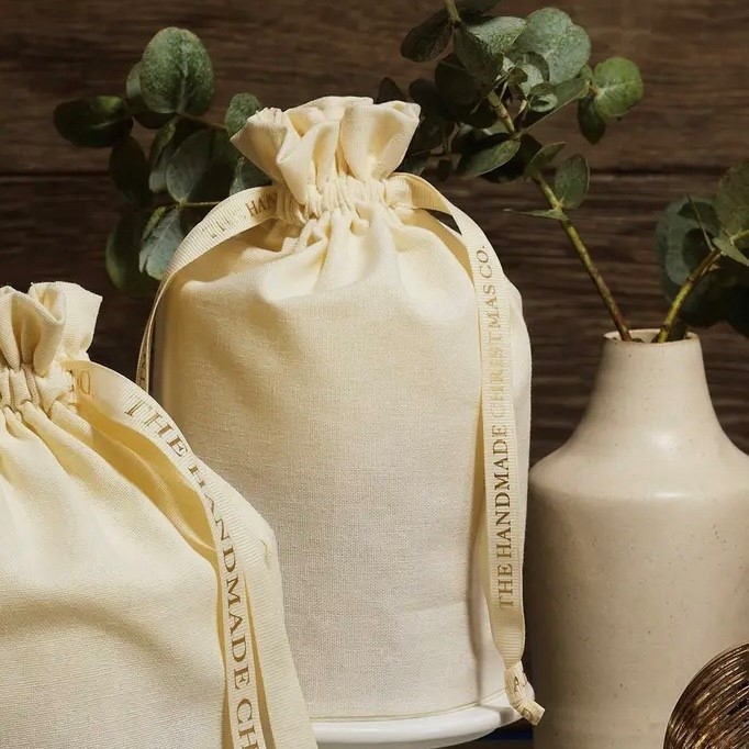 Winter Botanical Christmas Candle