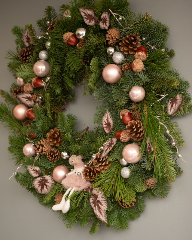 Acorn Blush Wreath