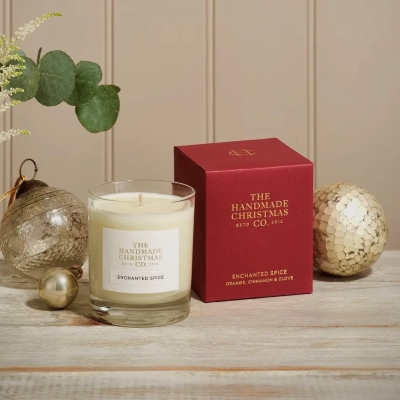 Enchanted Spice Candle in Glass Pot