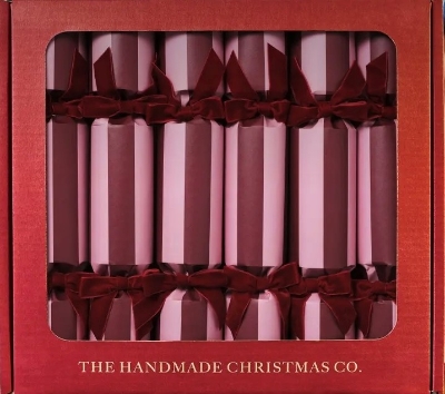 Handmade Christmas Crackers   Crimson Blush