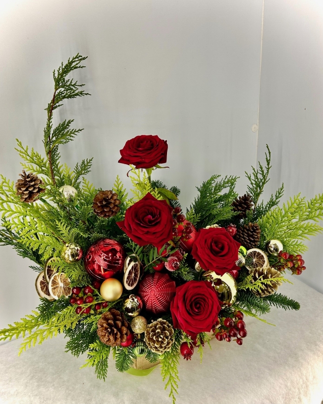 Merry & Bright Christmas Console