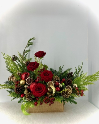 Merry & Bright Christmas Console