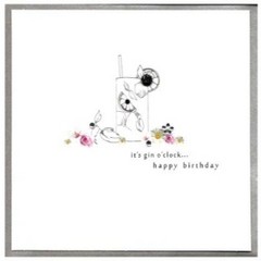 Gin O'Clock Birthday Card