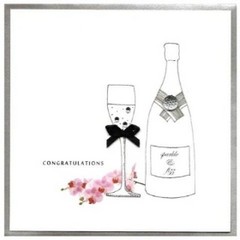 Congratulations Prosecco Card