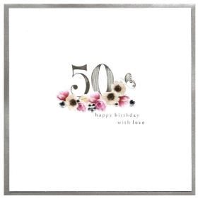 50th Birthday card