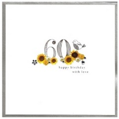 60th Birthday card