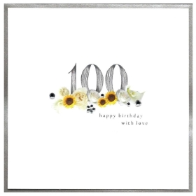 100th Birthday card