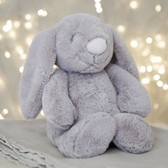 Bambino Grey Plush Rabbit