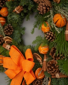 Orange Grove Wreath