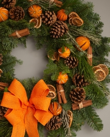 Orange Grove Wreath