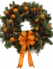 Orange Grove Wreath