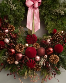 Cranberry Luxe Wreath