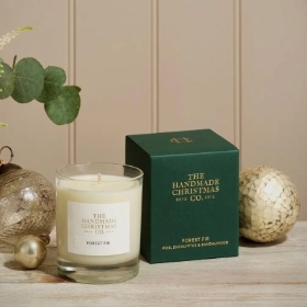 Forest Fir Candle in Glass Pot